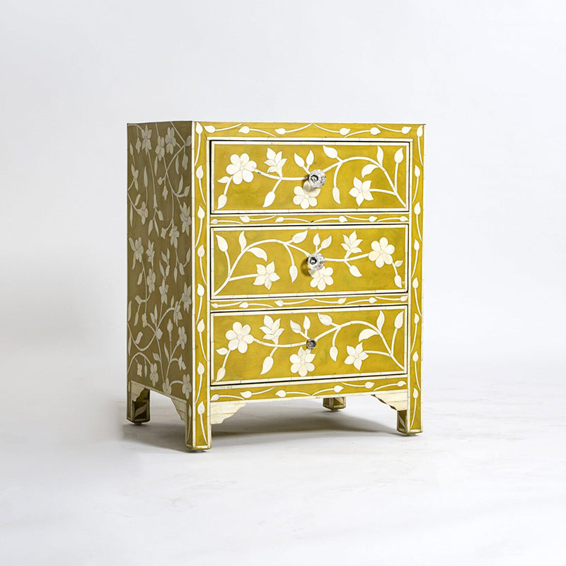 Yellow Dwelling Bedside Table